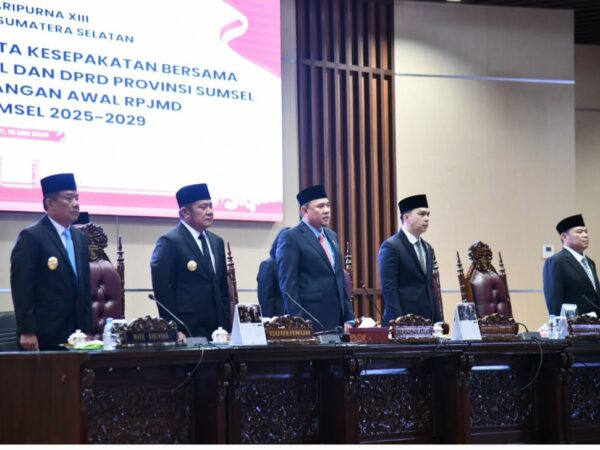 Andie Dinialdie Tegaskan Komitmen DPRD Sumsel Kawal RPJMD 2025–2029 dalam Paripurna XIII