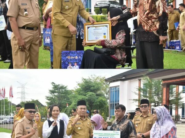 Wabup Musi Rawas Pimpin Apel dan Beri Penghargaan Purna Tugas ASN