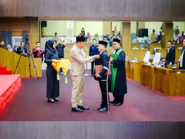 Resmi Dilantik, Septiandry Arrosydu Bawa Amanah Baru di DPRD Musi Rawas